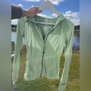 Light mint green Lululemon jacket